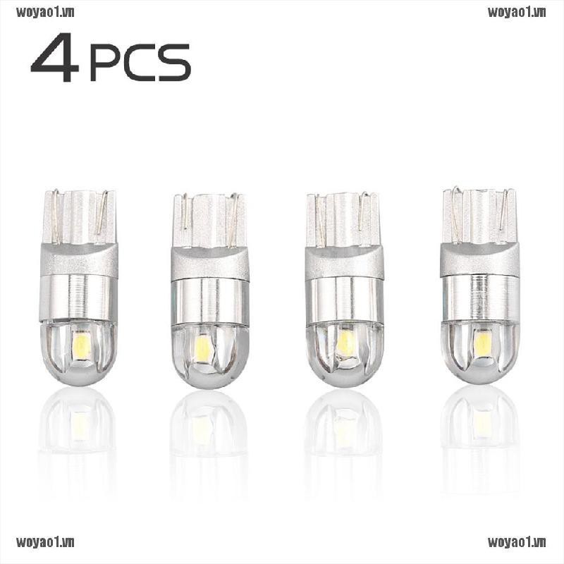 Set 4 Bóng Đèn Led T10 Osram 3030 2smd W5W 192 168 Ánh Sáng Trắng Dành Cho Ô Tô