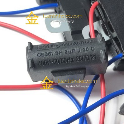 Tụ quạt 2uF / 2.5uF 400Vac cho các loại quạt thông dụng trong gia đình # phụ tùng quạt