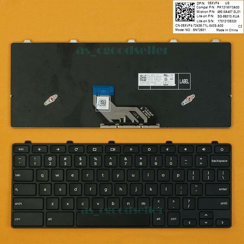 (KEYBOARD) BÀN PHÍM LAPTOP DELL CHROMEBOOK 11 dùng cho CHROMEBOOK 11