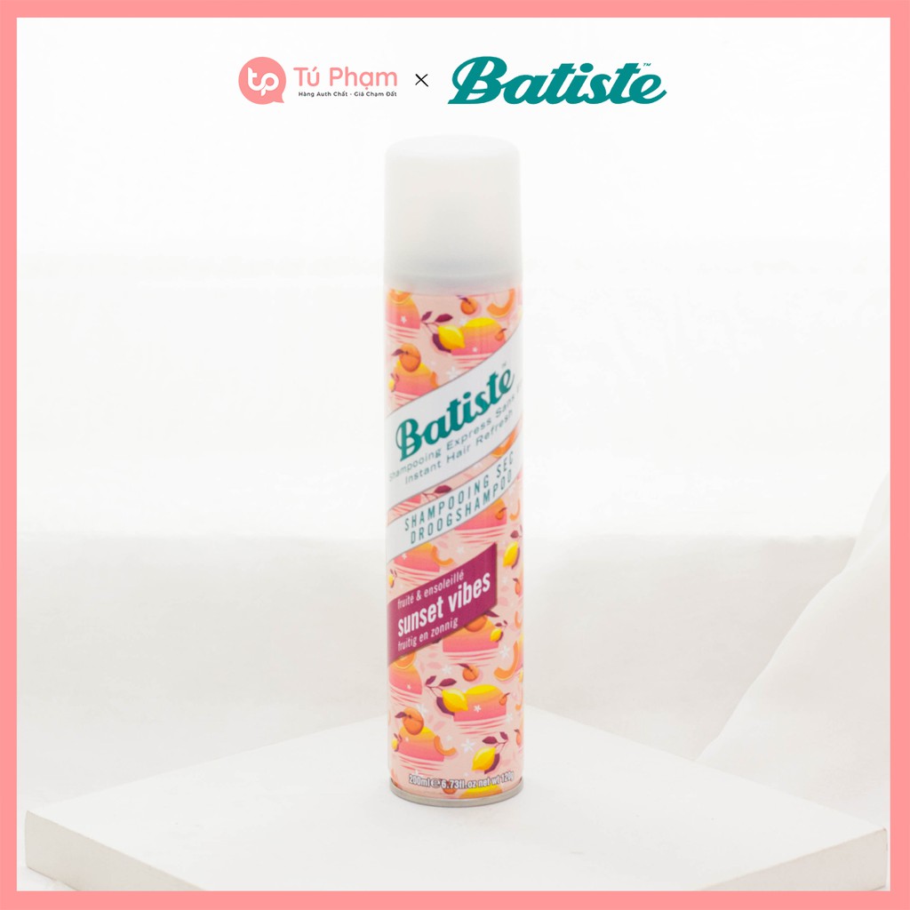 Dầu Gội Khô Batiste Dry Shampoo 200ml