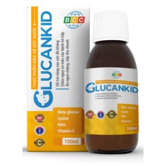 Glucankid 100ml – Tăng cường sức đề kháng, hỗ trợ nâng cao hệ miễn dịch cho bé