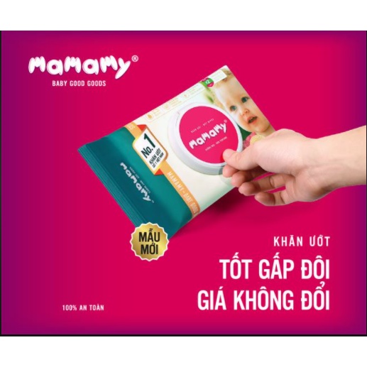 Khăn ướt Mamamy 100 khăn