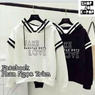 SALE- [CỰC HOT] Áo hoodie FAKE LOVE siêu chất - áo HOT
