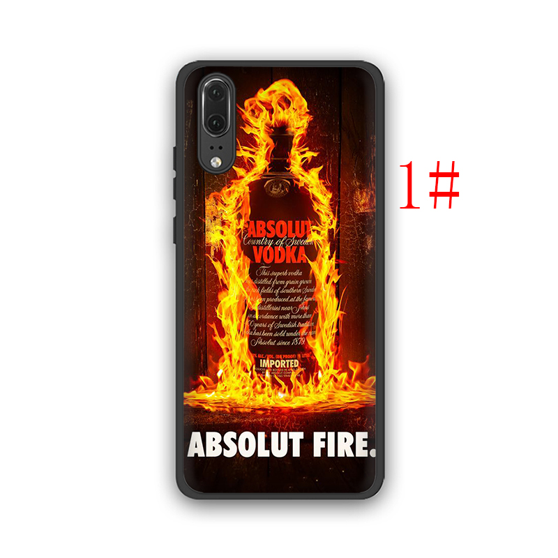 Ốp Điện Thoại Silicon Mềm Hình Logo Absolut Vodka Xb1 Cho Huawei Y5p Y6p Y8p Y7a Y9a Y7 Y9 Prime 2018 2019