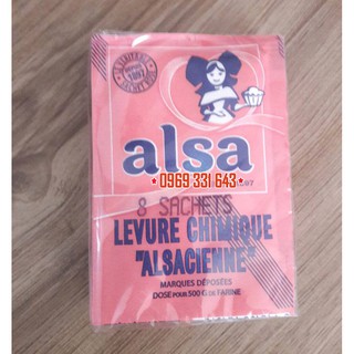 BỘT NỔI ALSA PHÁP (bột nổi) gói 11g - SỈ GIÁ TỐT