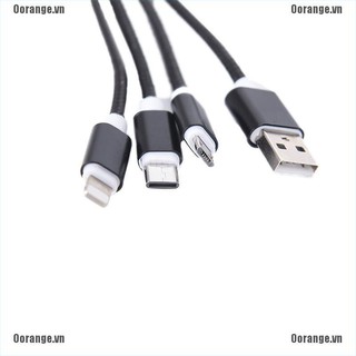 Dây Cáp Sạc 3 Trong 1 Đa Năng Dành Cho Iphone Android