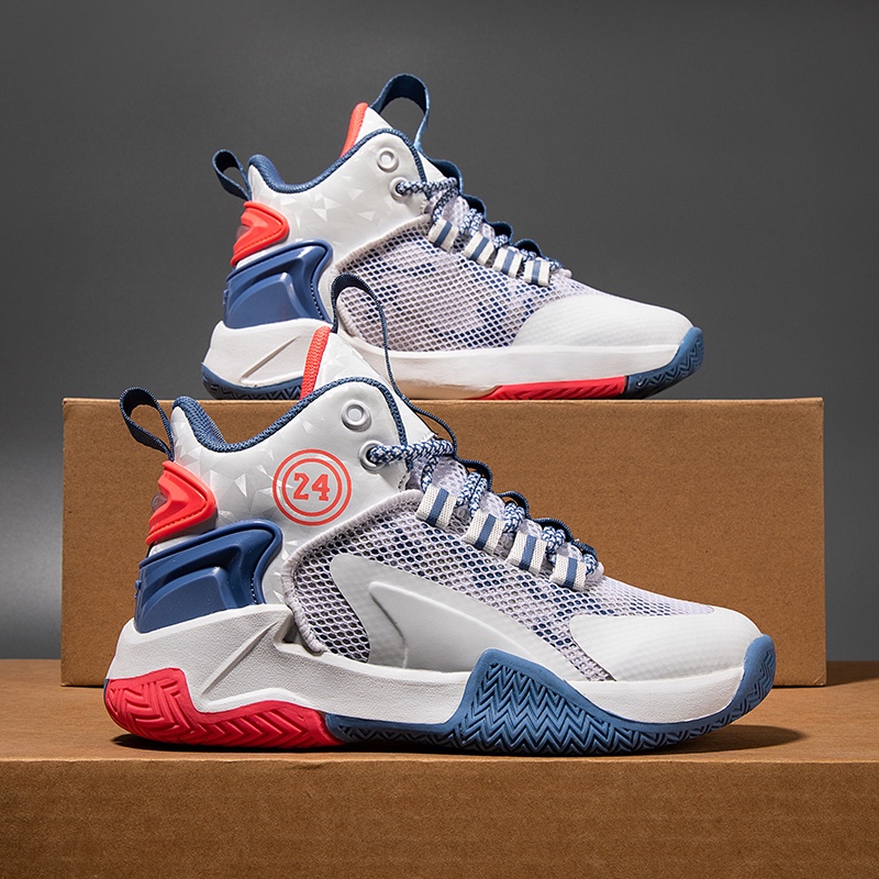 Giày Thể Thao Bóng Rổ Thoáng Khí Thời Trang Năng Động Dành Cho Trẻ