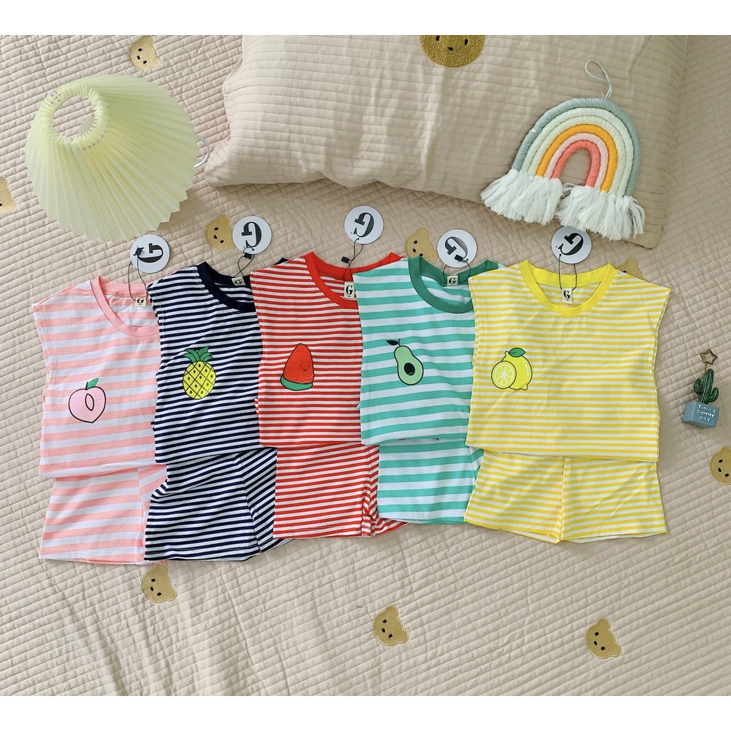Lyvyshop -  Bộ quần áo siêu dễ thương cho bé trai, bé gái từ 09-26kg