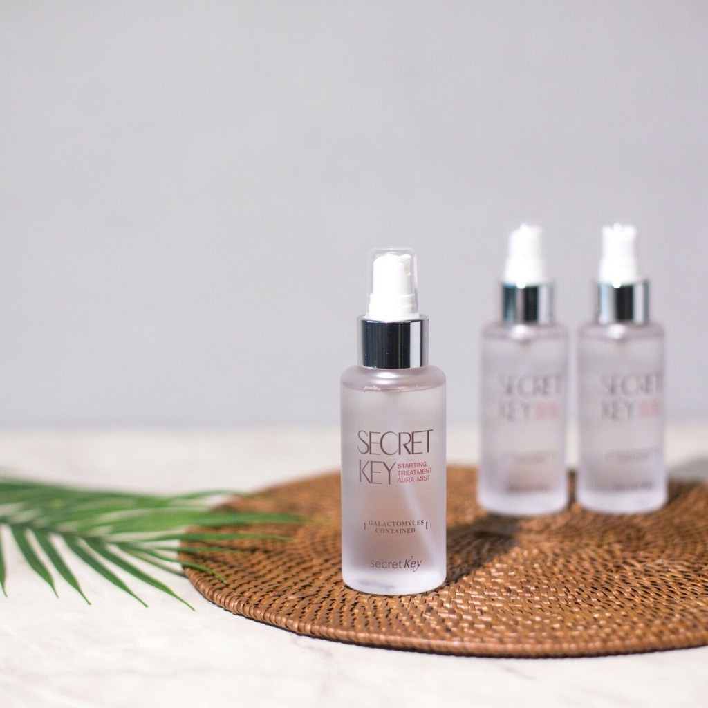 Xịt khoáng dưỡng trắng sáng và làm căng mịn làn da Secret Key Starting Treatment Aura Mist 100ml | BigBuy360 - bigbuy360.vn