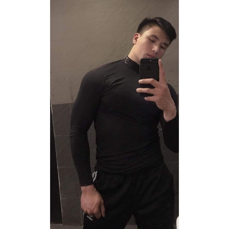 Áo Thun Dài Tay Nam Tập Gym Cao Cấp - Ngô Tất Duy - HD GYM - Thời trang GYM và THỂ THAO | BigBuy360 - bigbuy360.vn