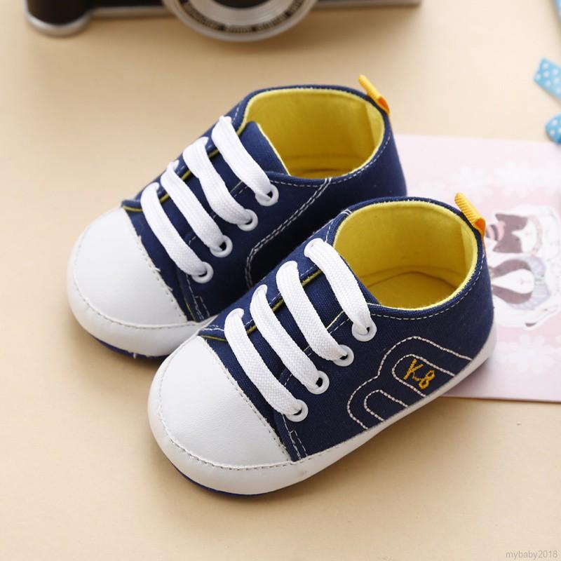 Giày tập đi cotton mềm mại cho bé