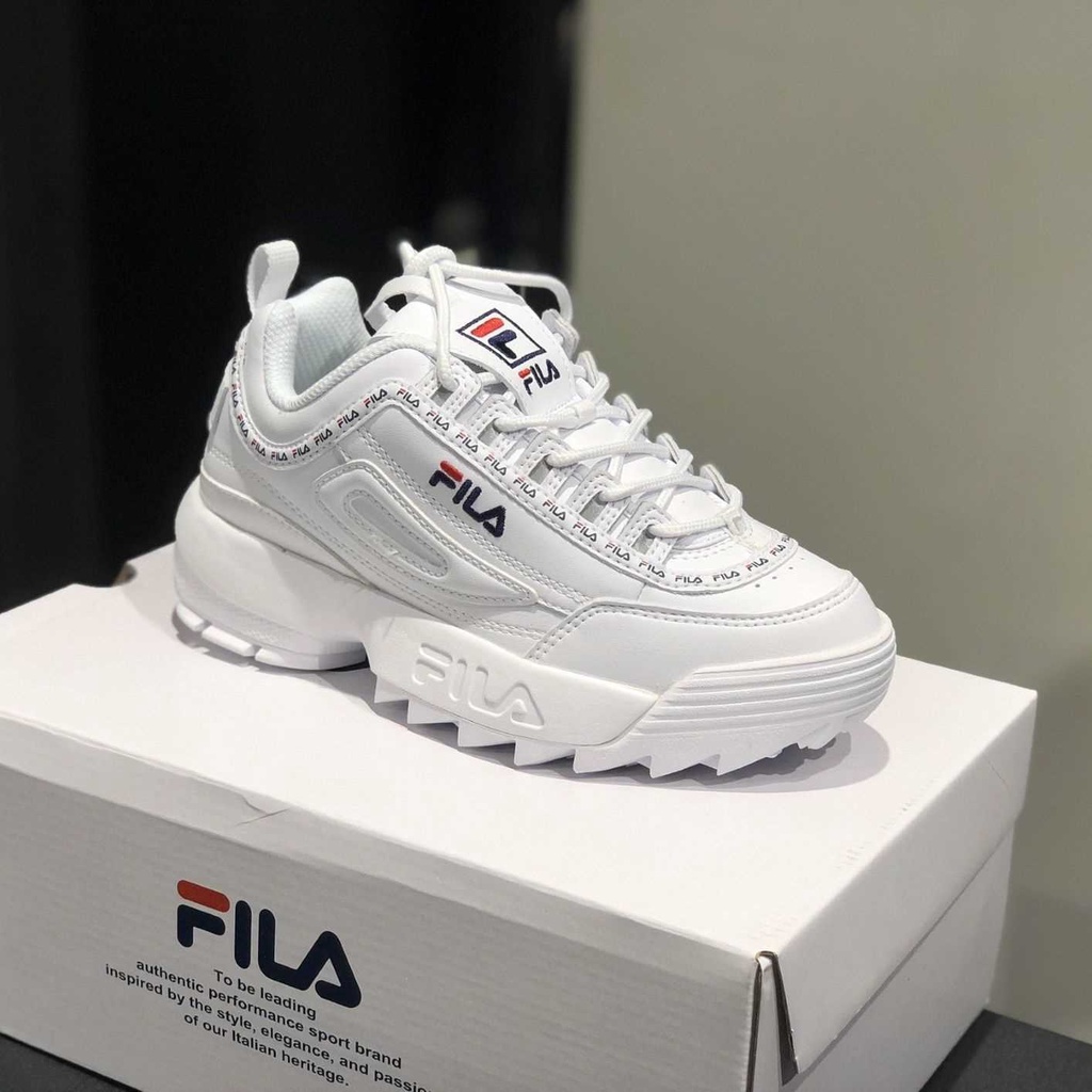 Giày Thể Thao Hack Dáng Nữ Fila Disruptor 2 Siêu Đẹp, Siêu Bền, Siêu Êm, Siêu Cá Tính, Hàng 1:1