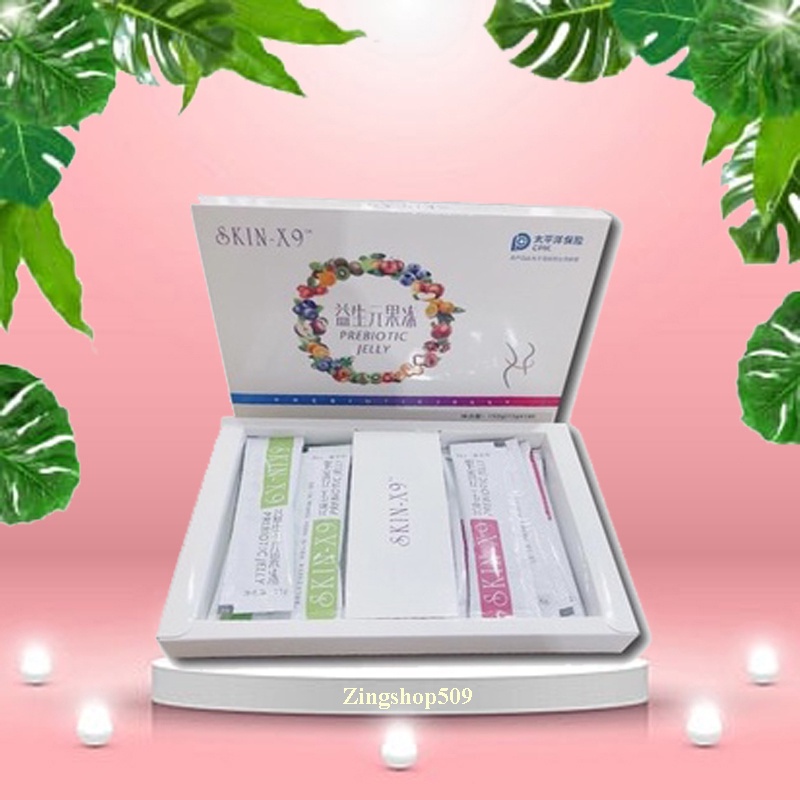 Thạch hỗ trợ giảm cân giảm mỡ bụng Trang Nemo Skin x9