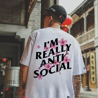 Áo Thun I'm Really Anti Social Social Club Hoa Đào - CT01-191119