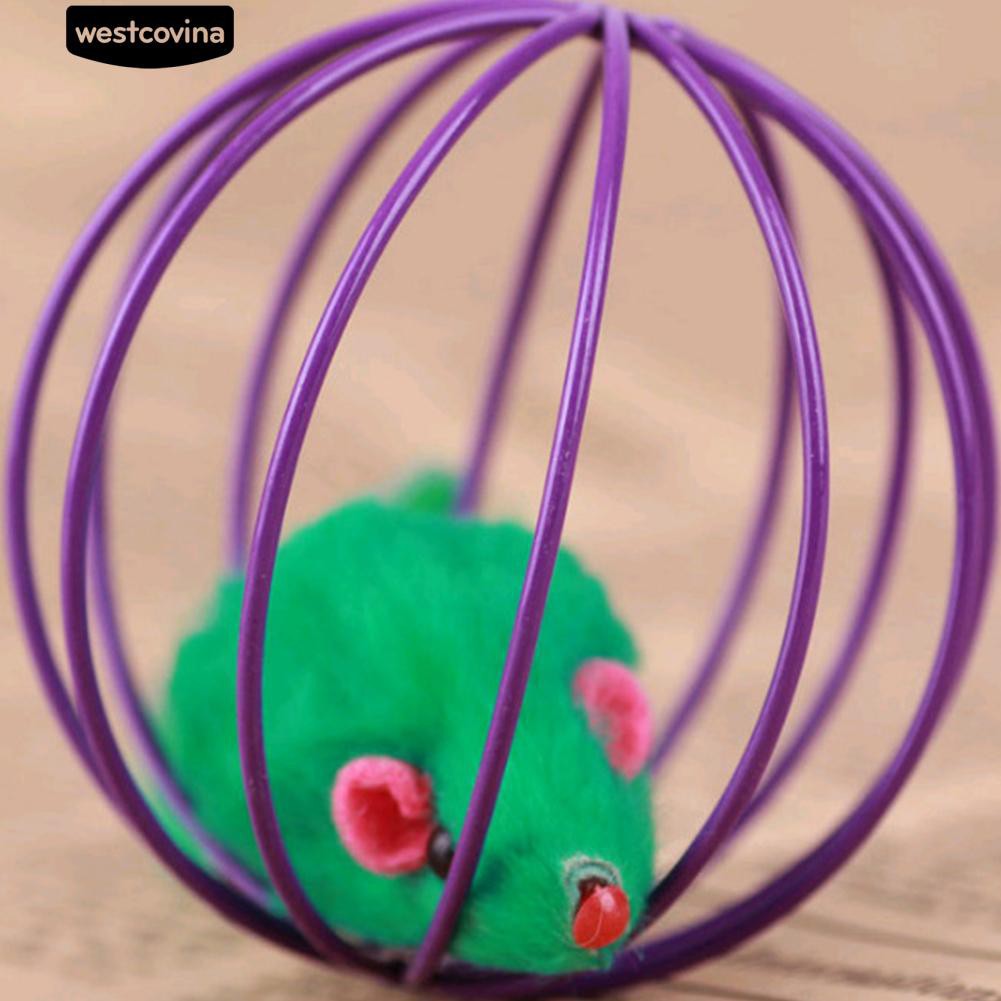 Quả Bóng Chuột Giả Đồ Chơi Cho Mèo