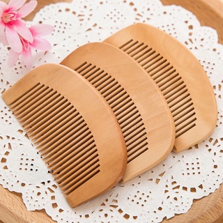 Lược gỗ siêu xinh dành cho nữ, Lược chải tóc bằng gỗ massge đầu, lược bỏ túi xách