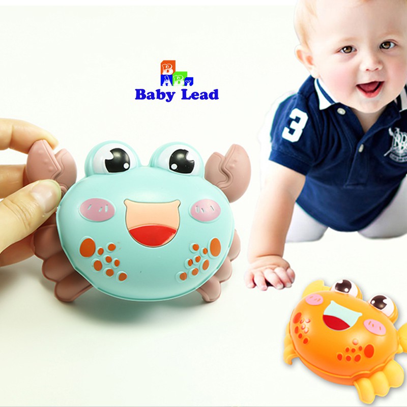 Đồ chơi cua bò ngang BabyLead nhún là chạy cực bền , đồ chơi năng động cho bé từ 06 tháng đến 6 tuổi