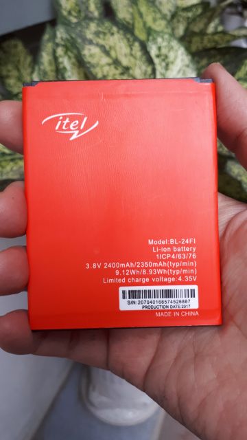 Pin điện thoại Itel S12 mã pin BL-24Fi