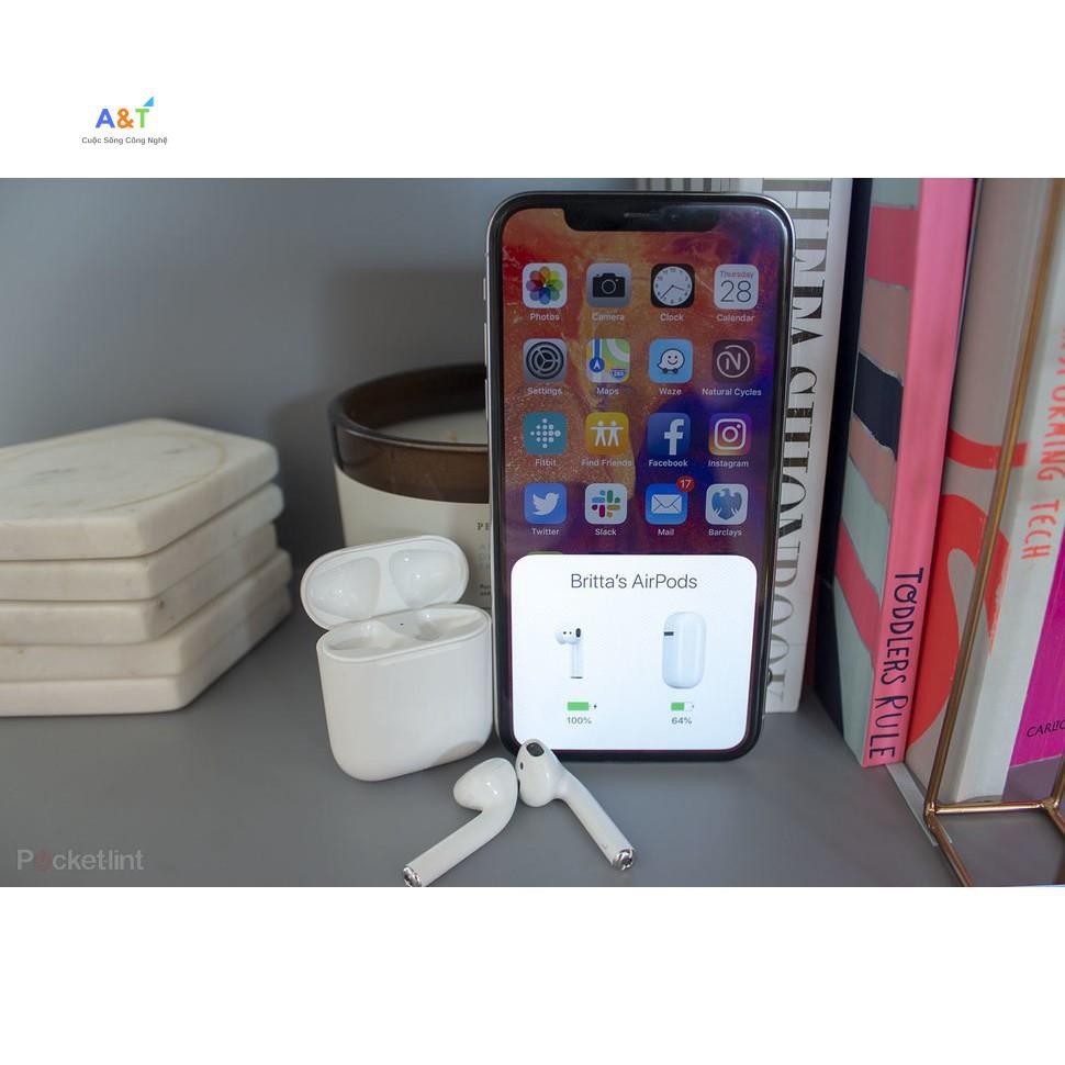 Tai nghe Bluetooth [AP 2] Đổi Tên - Định Vị , Cảm Biến Tháo tai dừng nhạc , Dùng cả IOS và Android  🎧 | BigBuy360 - bigbuy360.vn
