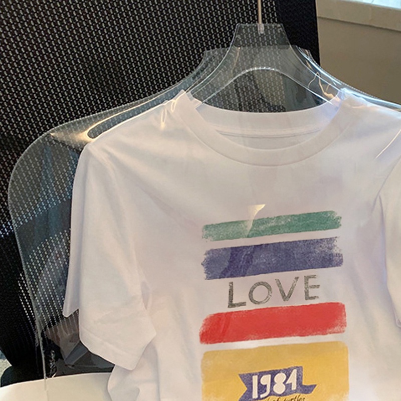 NRVP Áo Thun Tay Ngắn Cổ Tròn Thời Trang Mùa Hè Phong Cách Hàn Quốc 2022 Cho Nam Và Nữ