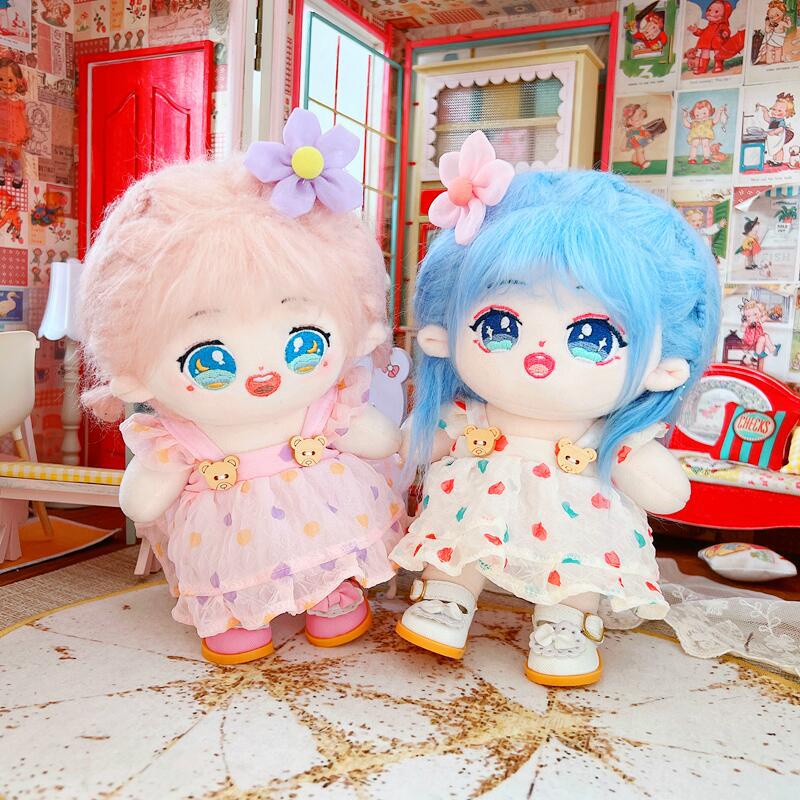 Búp Bê Nhồi Bông Quần Áo Đáng Yêu Dành Cho Trẻ 20Cm