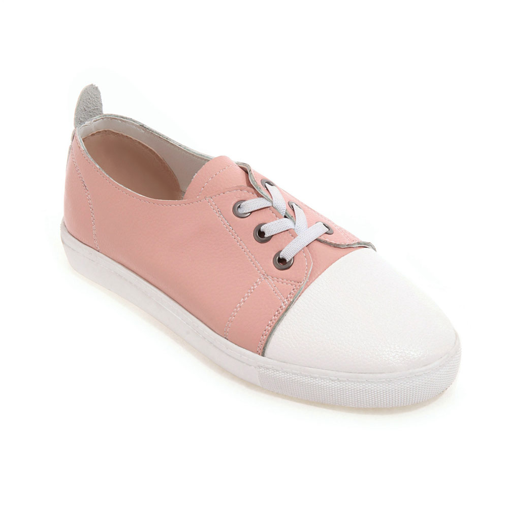 Giày Sneaker Màu Trơn Chống Trượt Thời Trang Cho Nữ