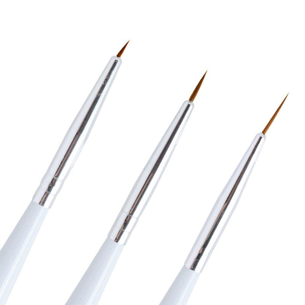 Set 3 Cọ Vẽ Móng Tay Nghệ Thuật