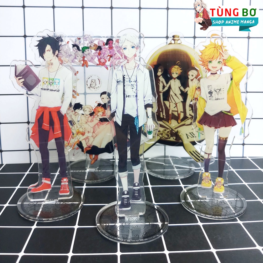 [Standee] Tượng Mica Anime Yakusoku No Neverland