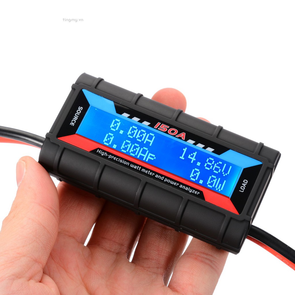 Máy đo điện phân tích năng lượng mặt trời 150AMP có màn hình LCD