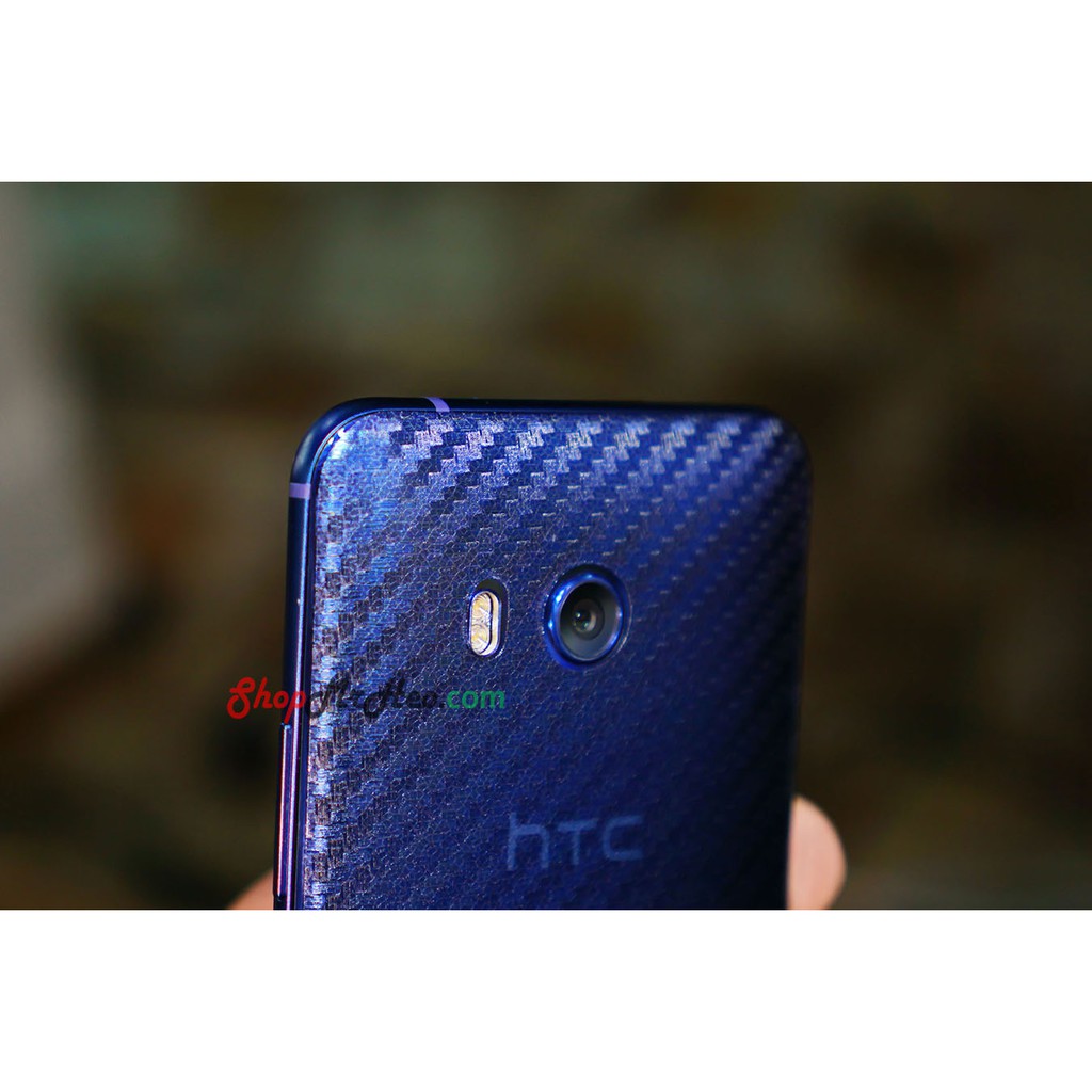 Bộ 3 Skin Dán Mặt Lưng Vân 3D HTC U11