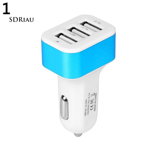 Tẩu Sạc Xe Ô Tô Cổng Usb 12v-24v Cho ĐT ip 5 6 Samsung Htc