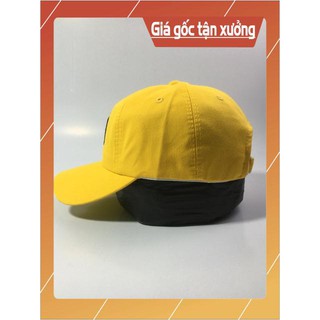 Mũ NY màu vàng đậm .