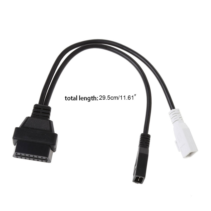 Cáp Chuyển Đổi 2X2 Sang 16 Pin Female OBD2 Cho VAG
