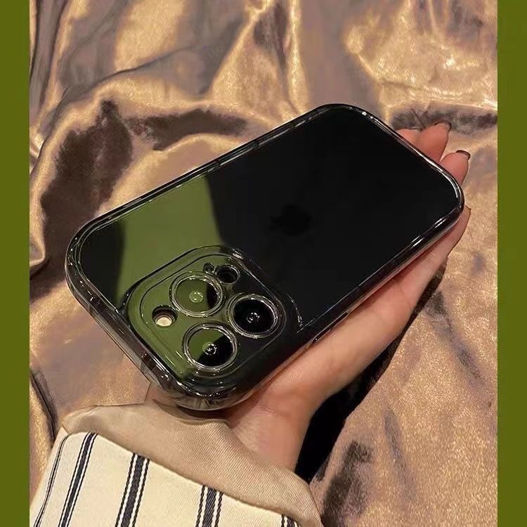 Ốp Điện Thoại Túi Khí Màu Trơn Cho iphone 12 13 11 Pro Max X Xs Max Xr Màu Sắc