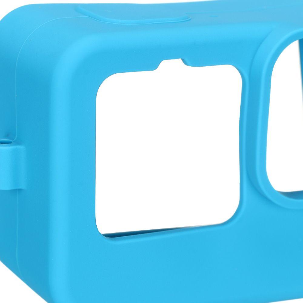 Vỏ Silicone Chống Trầy Xước Bảo Vệ Ống Kính Máy Ảnh Gopro Hero 10 Màu Đen