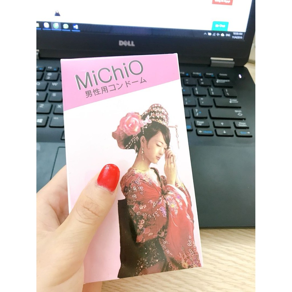 ⚡CHÍNH HÃNG ⚡ Bao Cao Su Michio Japan - Hộp 12 pcs Michio nhiều gai