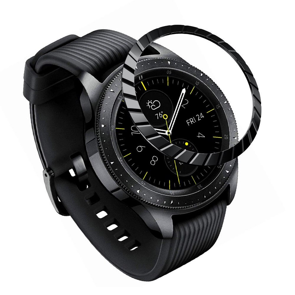 Khung Viền Bằng Thép Không Gỉ Cho Đồng Hồ Samsung Galaxy Watch 46mm / 42mm / Gear S3 Frontier