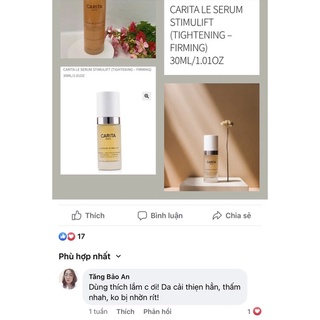 Tinh chất vàng carita 200ml