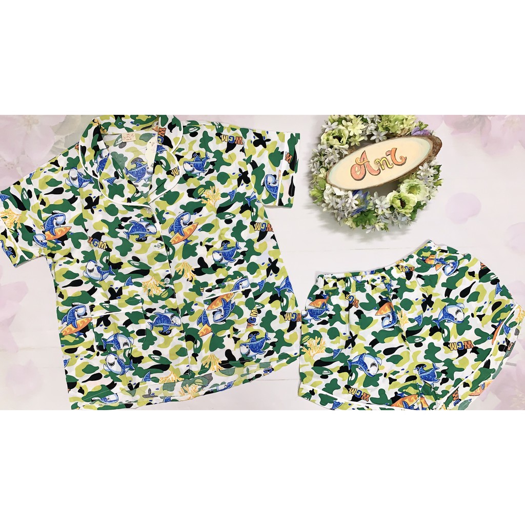 Đồ bộ Tole Pyjama hình cá mập