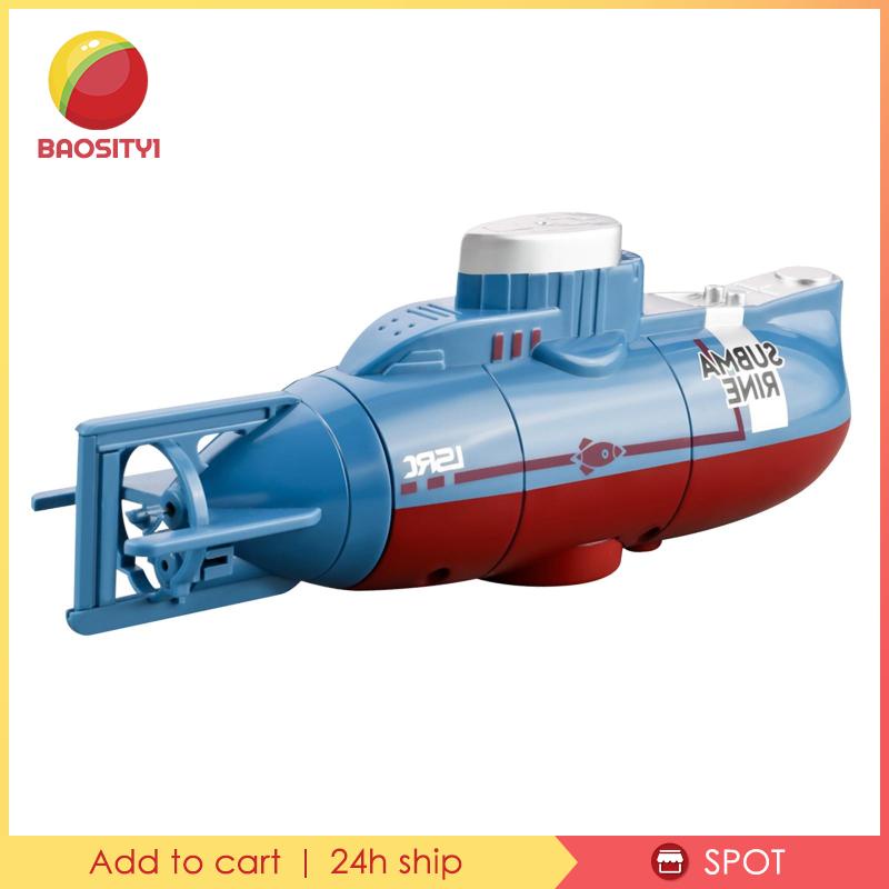 1 Tàu Ngầm Đồ Chơi Mini Điều Khiển Từ Xa Tốc Độ Cao 0.1m / s