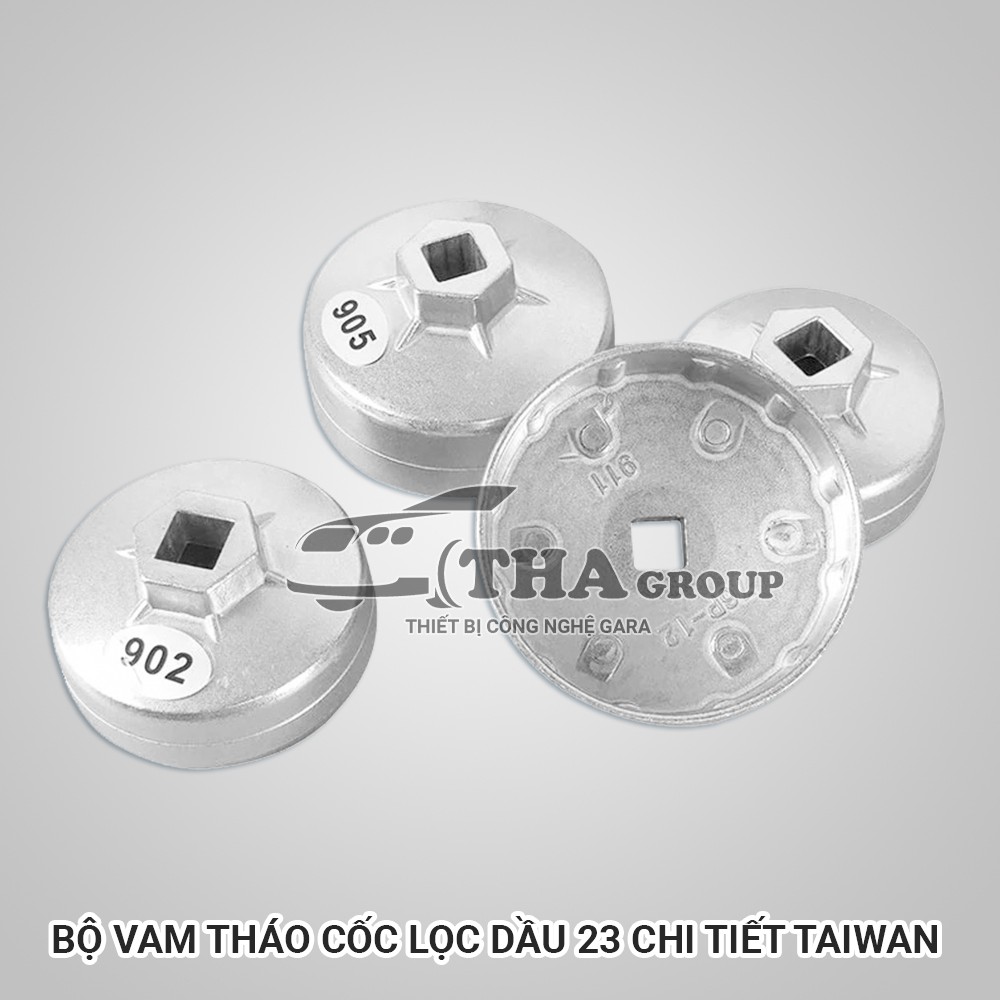 Bộ Vam Tháo Cốc Lọc Dầu 23 Chi Tiết Taiwan