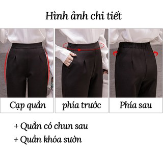 Quần tây xẻ gấu siêu xinh