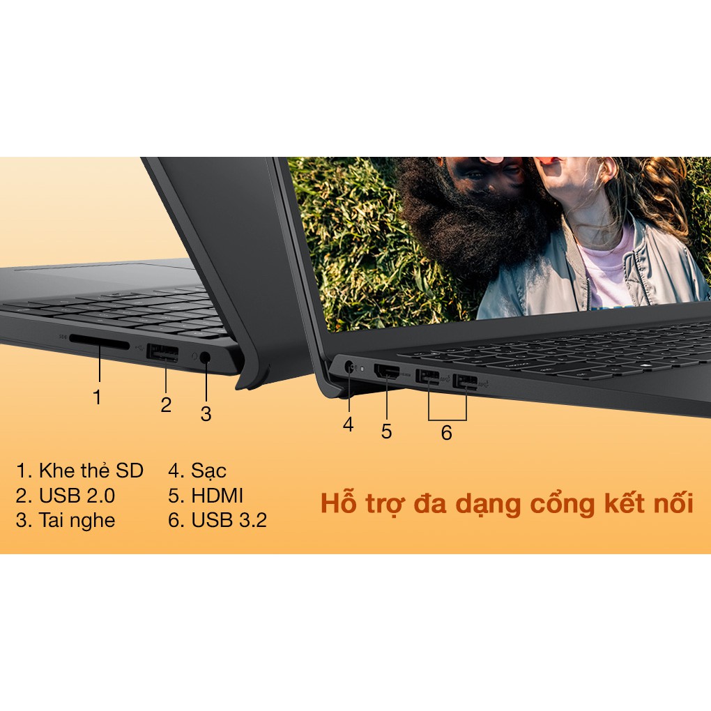 Dell Inspiron 3511 15 inch Core i3-1115G4 Ram 4GB SSD 128GB FHD | BigBuy360 - bigbuy360.vn
