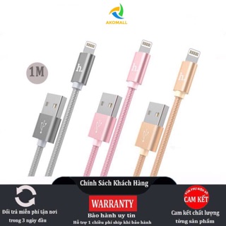 Cáp sạc iphone lightning hoco x2 dài 1m sạc nhanh chính hãng bh