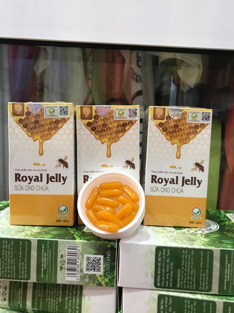 VIÊN UỐNG SỮA ONG CHÚA ROYAL JELLY SCHON hộp 100v