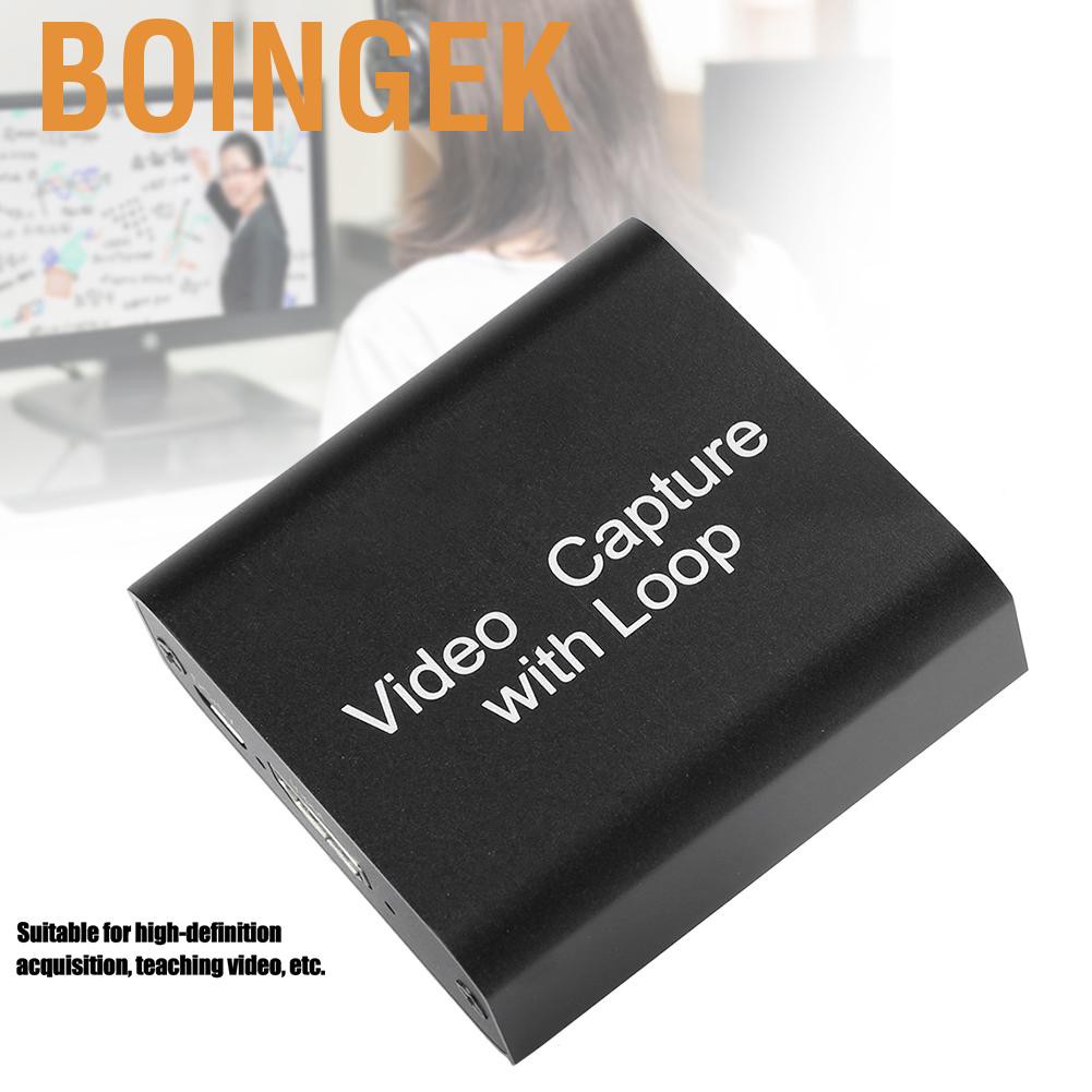 Boingek Portable Looping Video Capture  HDMI Card No Driver Support for Windows