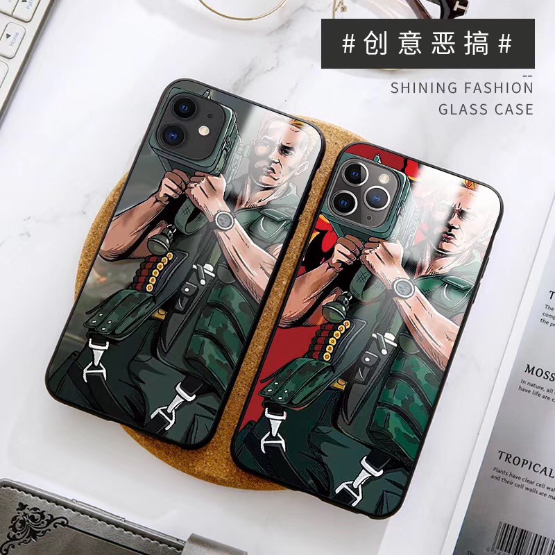 Ốp Điện Thoại Mặt Kính Cho Iphone 11 Pro Xsmax Xr Ix I 7 I 8 I 6 6 Sp