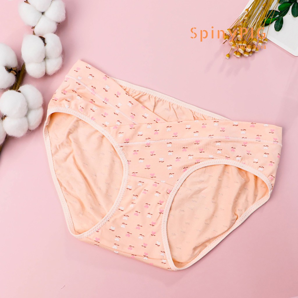 Quần lót bầu cạp chéo cạp thấp chất liệu cotton kháng khuẩn cực kỳ co giãn