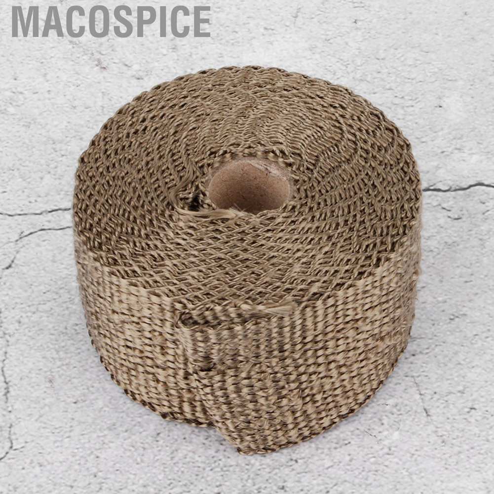 Cuộn Băng Keo Sợi Thủy Tinh Cách Nhiệt Chuyên Dụng Cho Ống Xả Xe Hơi