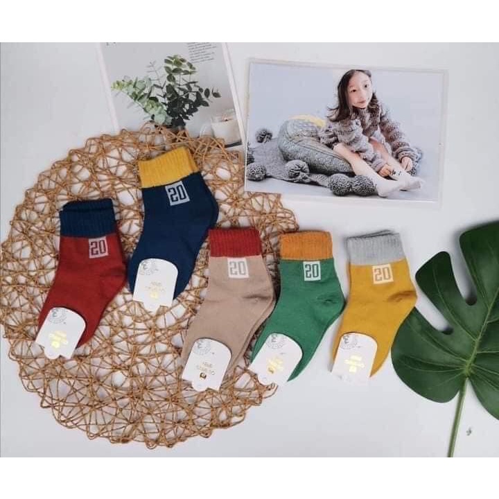 Combo 05 Đôi Tất 18,19 Cho Bé